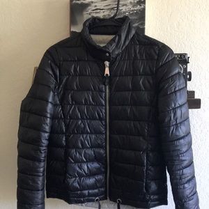 Woman down jacket